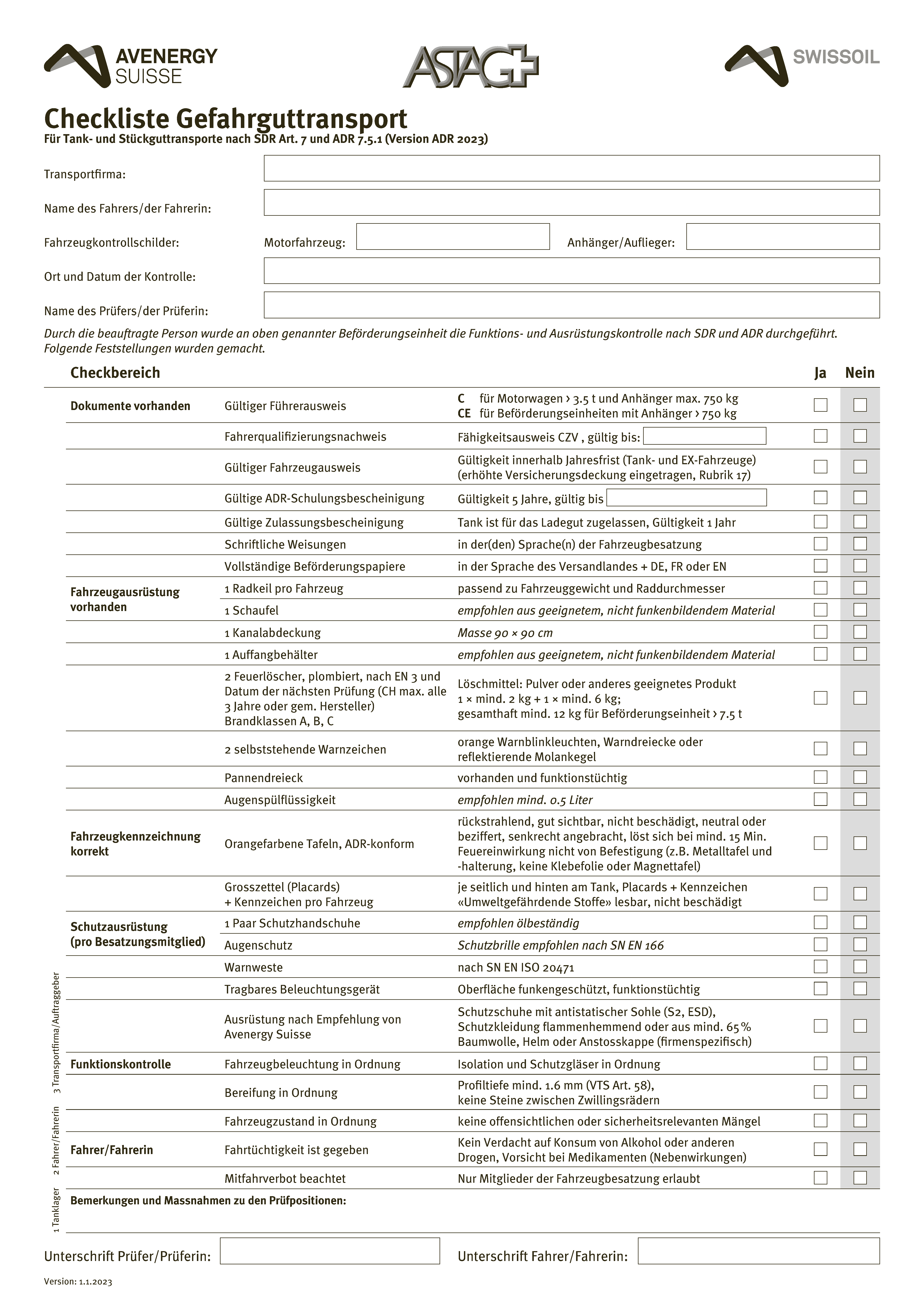 TANKSTELLEN Flyer Avenergy DE