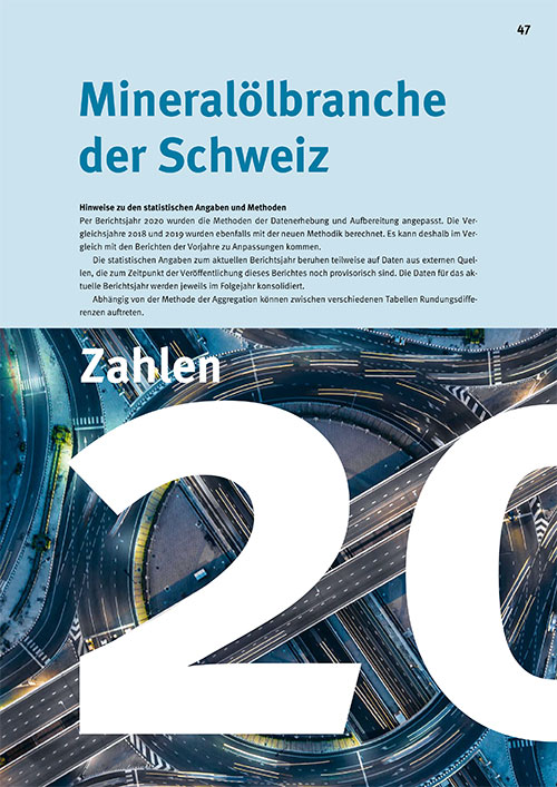 Jahresbericht 2020 de Statistiken